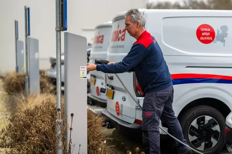 Ford Pro kiest Unica als nieuwe laadpartner voor zakelijk laden