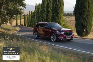 Mazda CX-80 door Euro NCAP uitgeroepen tot veiligste grote SUV van 2024