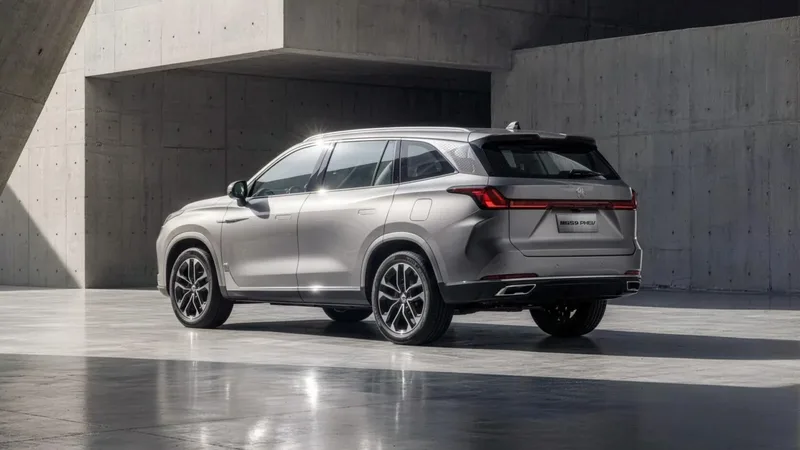 MG MGS9 PHEV is een betaalbare zevenzitter die het gat boven de HS moet vullen