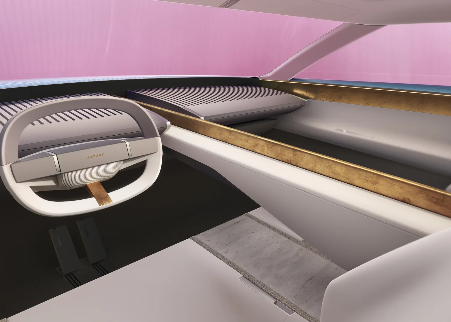 Jaguar Type 00 detail vlinderdeur en designelementen