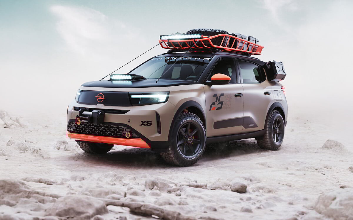 Opel Frontera GRAVEL: avontuurlijke conceptauto toont off-road potentieel