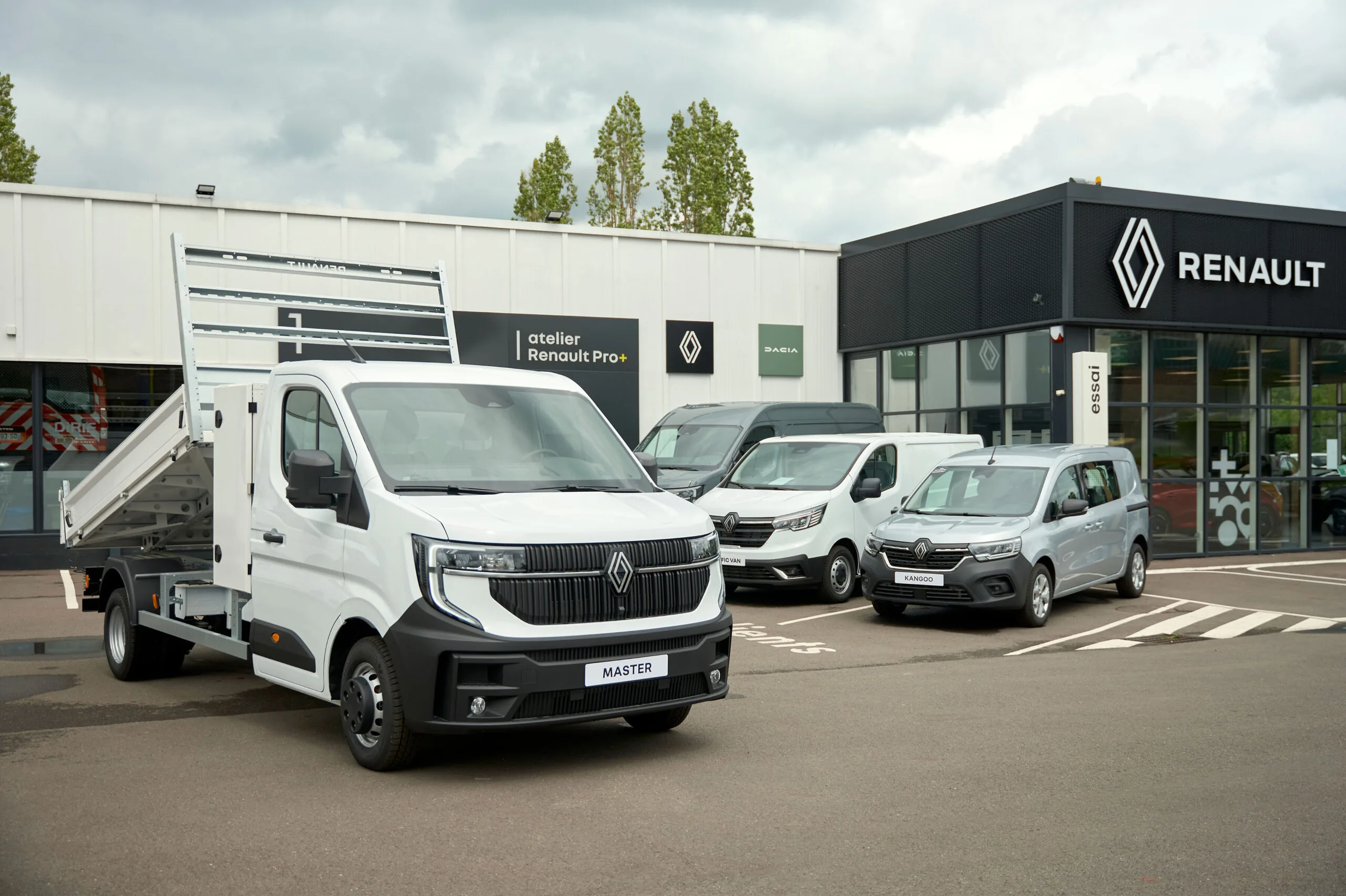 Converted by Renault bedrijfswagens bij een Renault Pro+ dealer