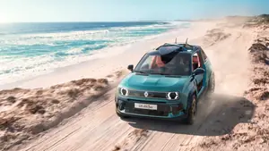 Renault 4 JP4x4 Concept: elektrische strandauto met vierwielaandrijving