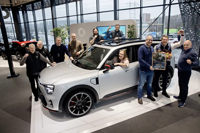 smart #5 uitgeroepen tot Auto van het Jaar 2026 in Noorwegen